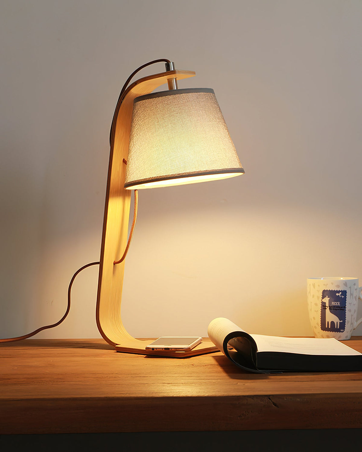 Walden Wood Table Lamp — product view 10