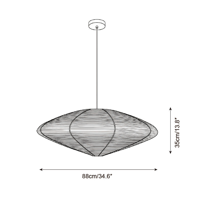 Washi Paper Pendant Light — product view 7