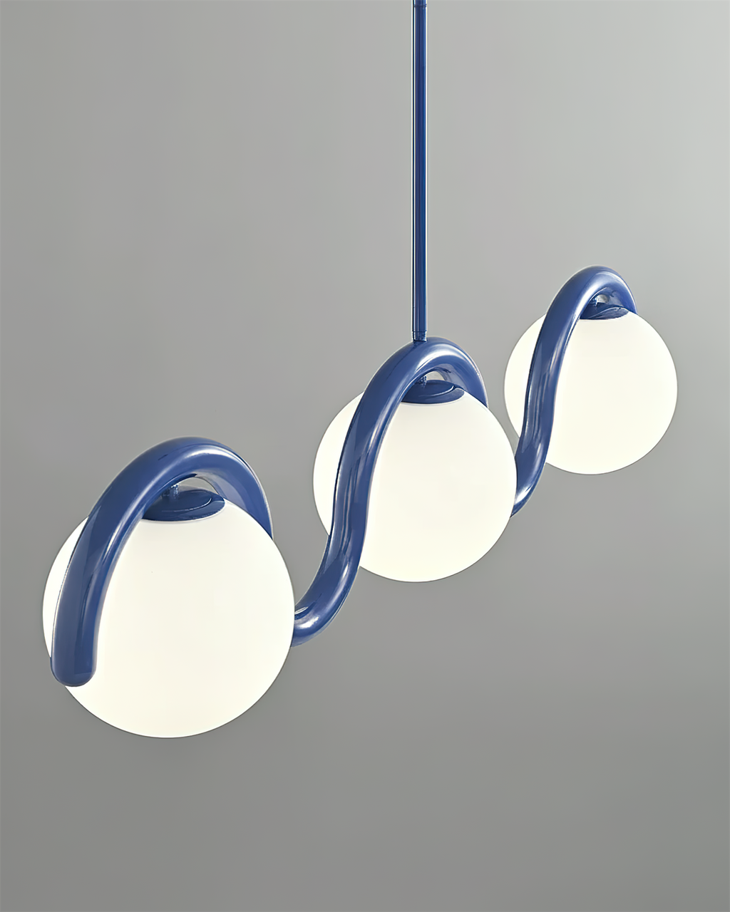 Wavora Glass Chandelier — product view 2