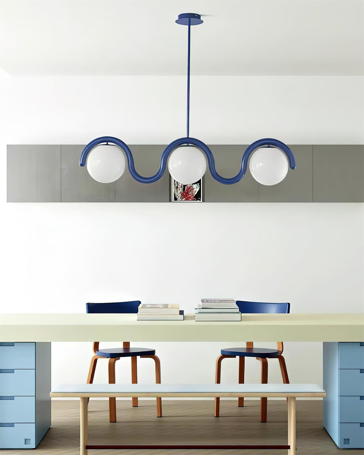 Wavora Glass Chandelier — product view 10