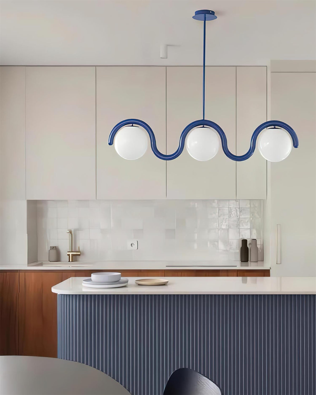 Wavora Glass Chandelier — product view 9