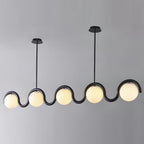 Wavora Glass Chandelier — product view 13