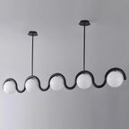 Wavora Glass Chandelier — product view 14