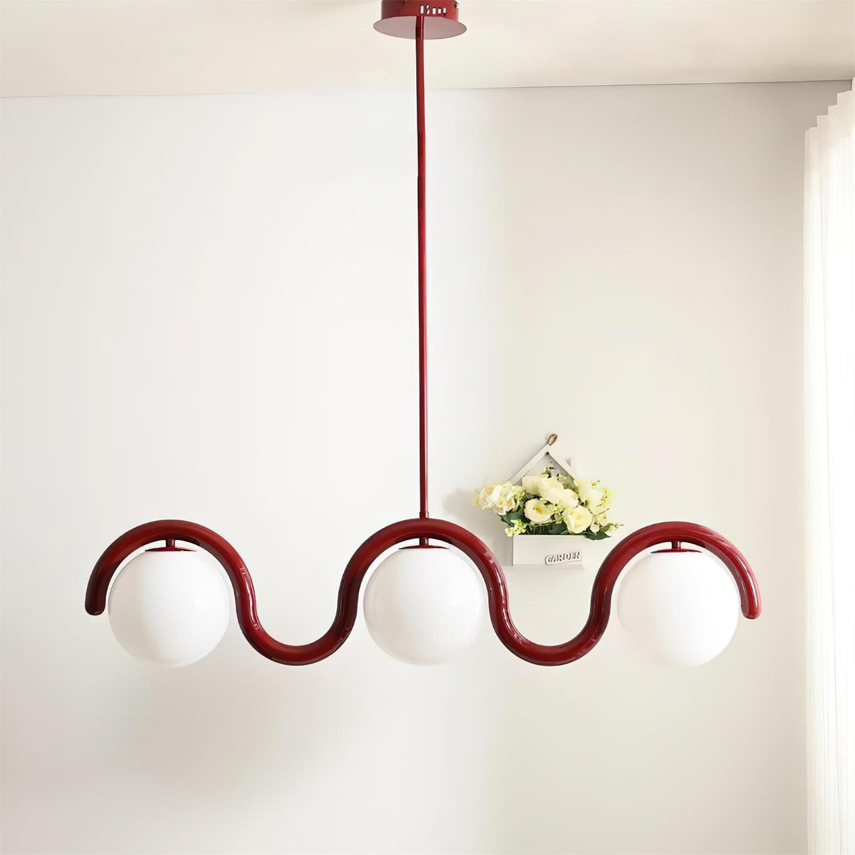 Wavora Glass Chandelier — product view 11