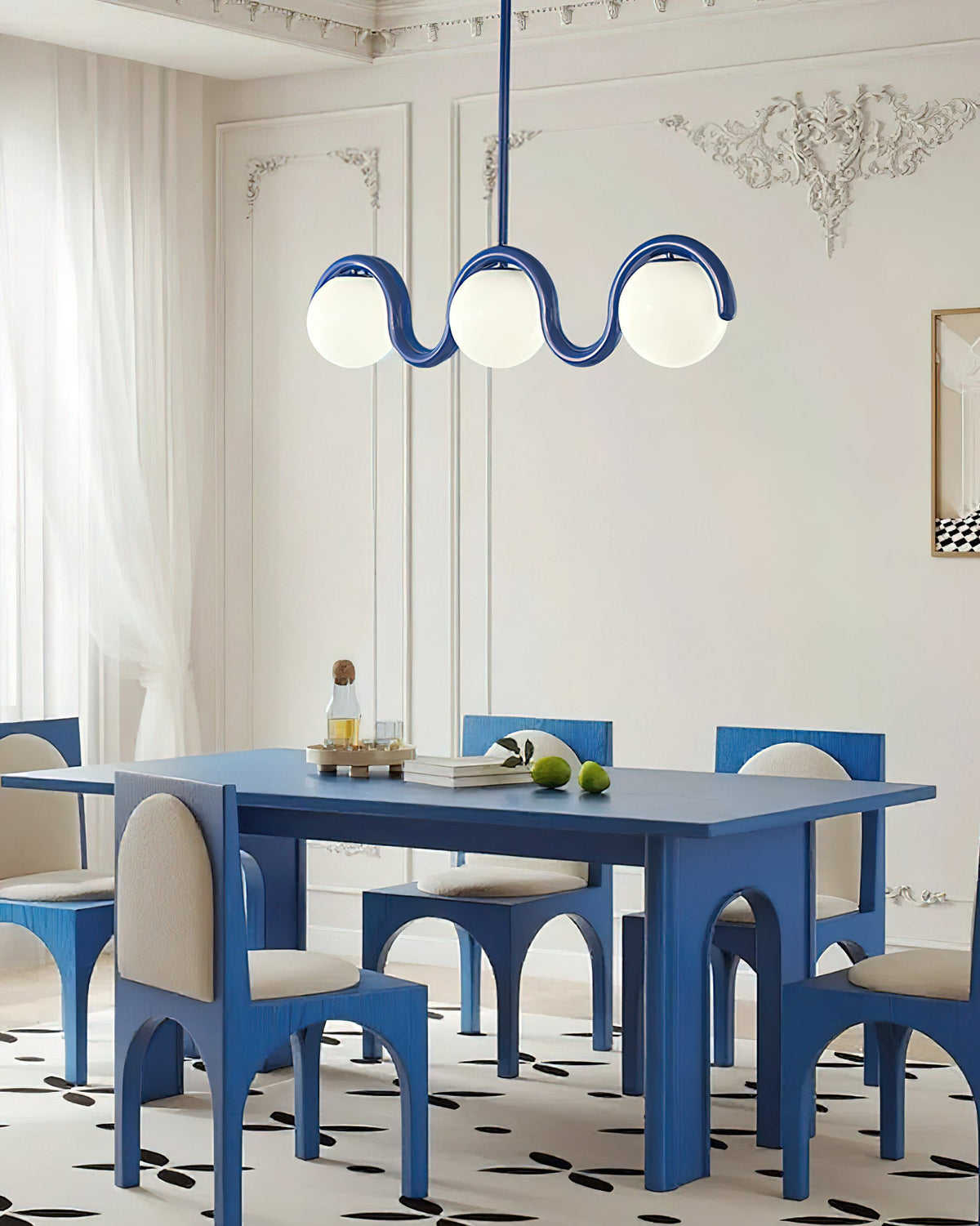 Wavora Glass Chandelier — product view 3
