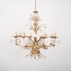 White Rose Crystal Chandelier — product view 15