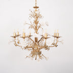 White Rose Crystal Chandelier — product view 16
