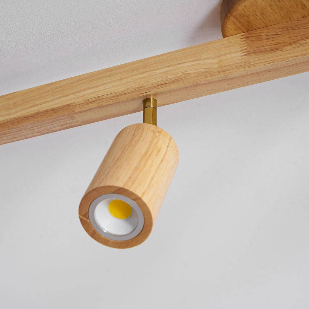 Wood Adjustable Beam Spotlight