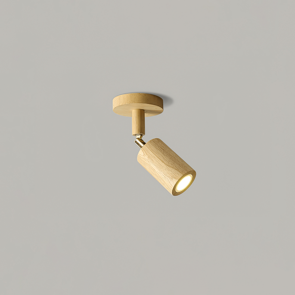 Wood Adjustable Beam Spotlight