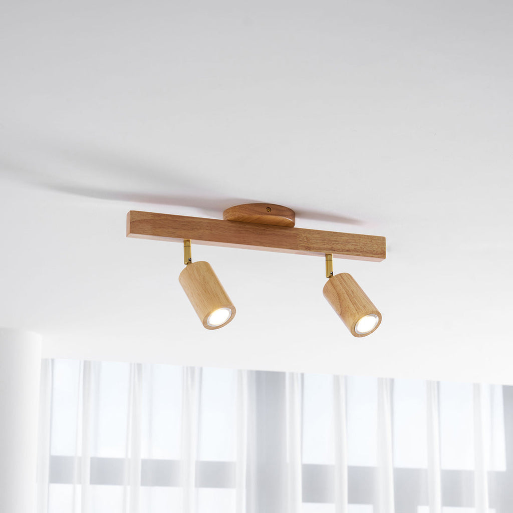 Wood Adjustable Beam Spotlight