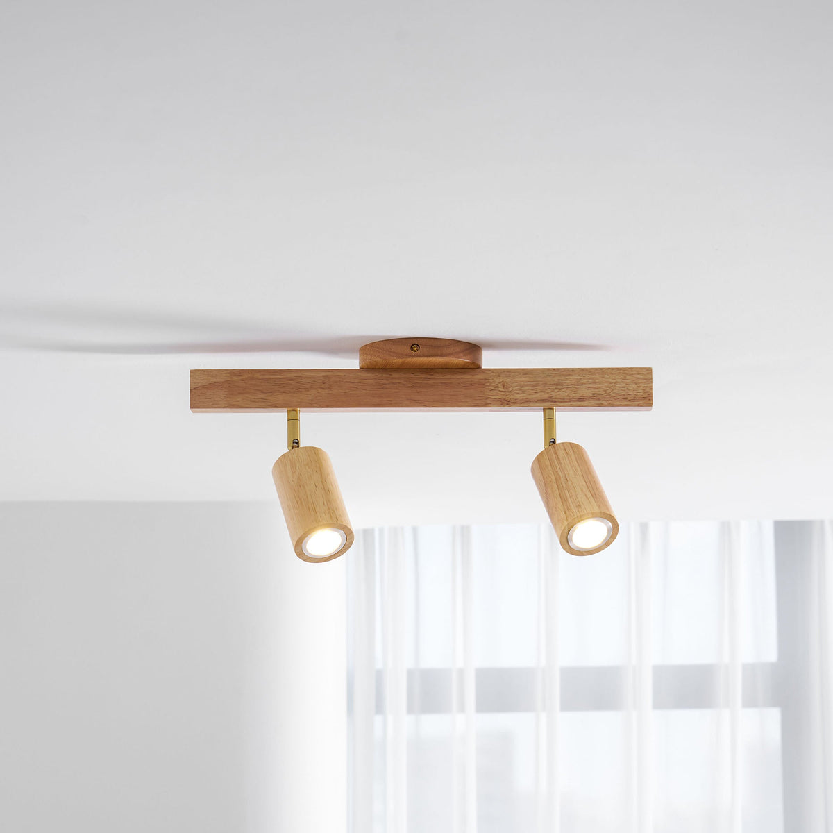 Wood Adjustable Beam Spotlight