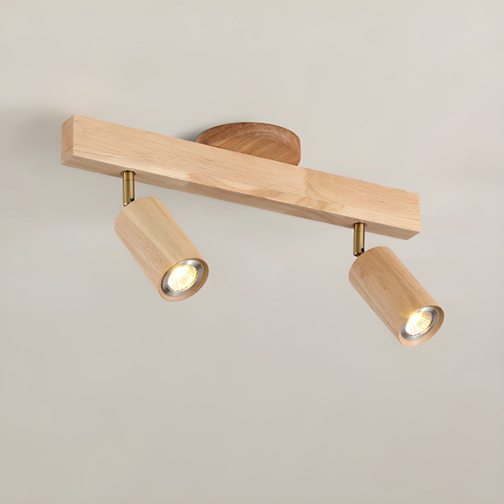 Wood Adjustable Beam Spotlight