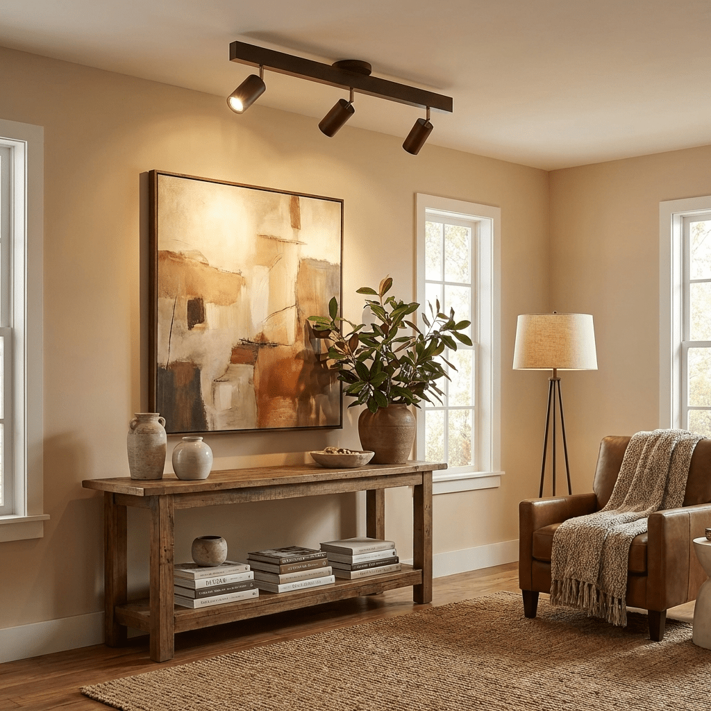 Wood Adjustable Beam Spotlight