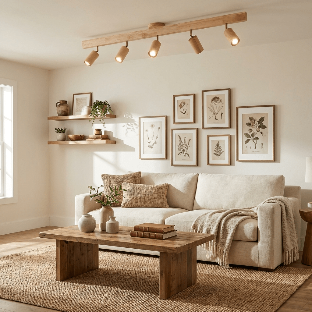 Wood Adjustable Beam Spotlight