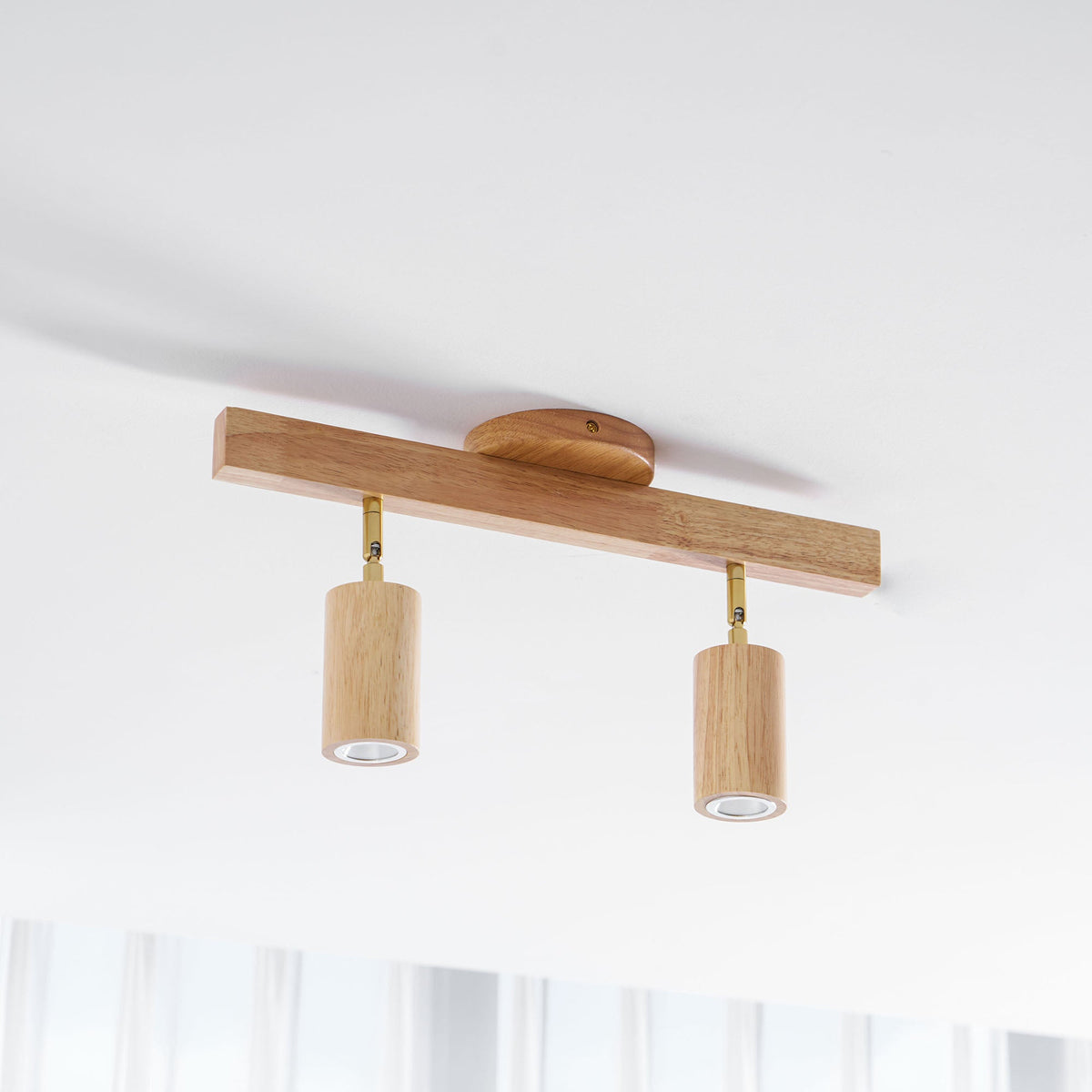 Wood Adjustable Beam Spotlight