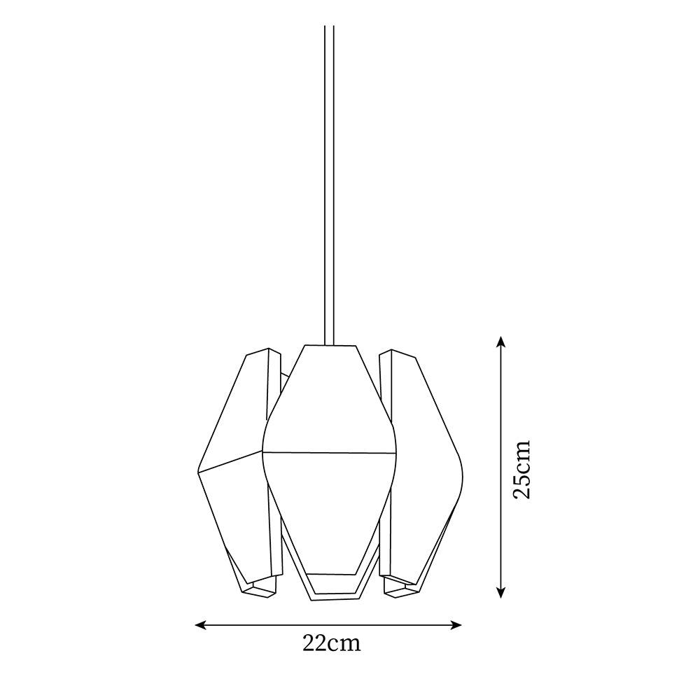 Wood Astris Pendant Lamp — product view 6