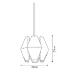 Wood Astris Pendant Lamp — product view 6