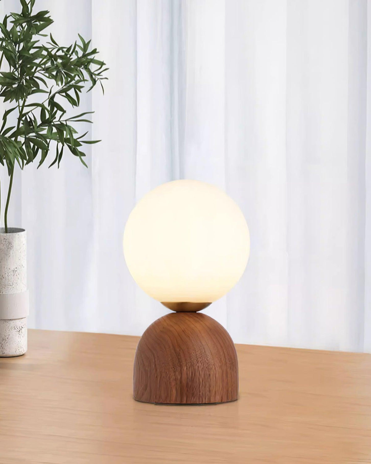 Wood Knuckle Table Lamp — product view 17