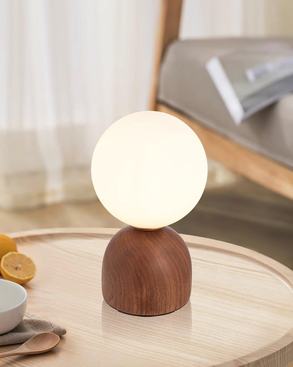 Wood Knuckle Table Lamp — product view 20