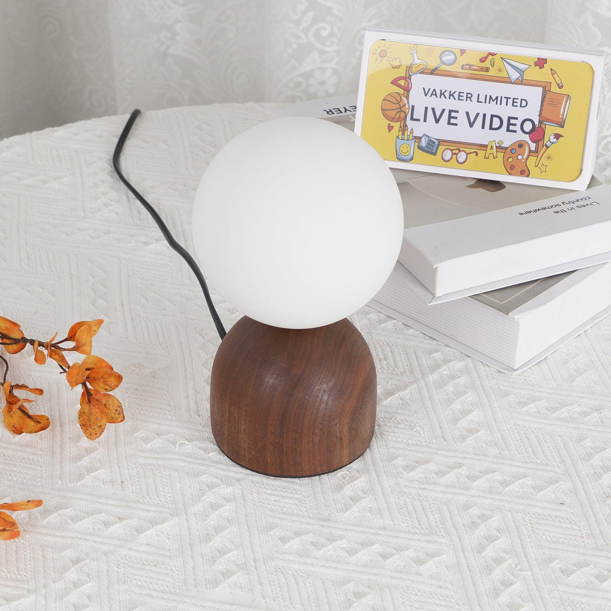 Wood Knuckle Table Lamp — product view 24