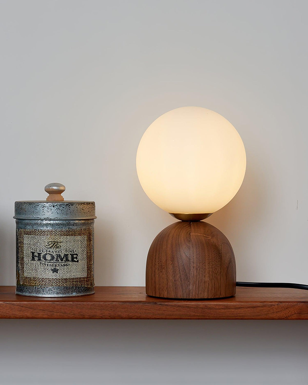 Wood Knuckle Table Lamp — product view 4