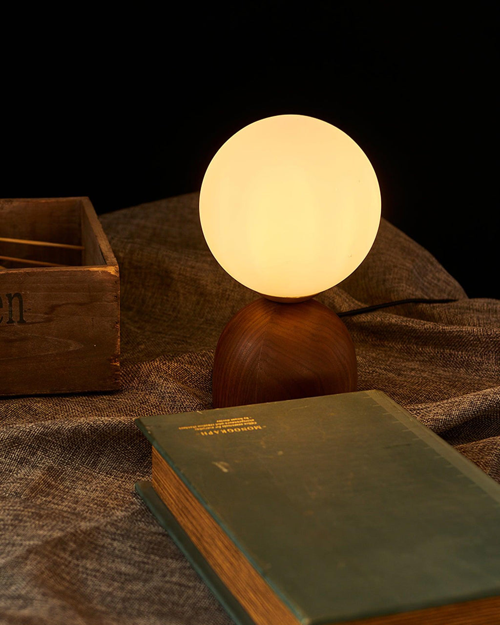 Wood Knuckle Table Lamp — product view 11