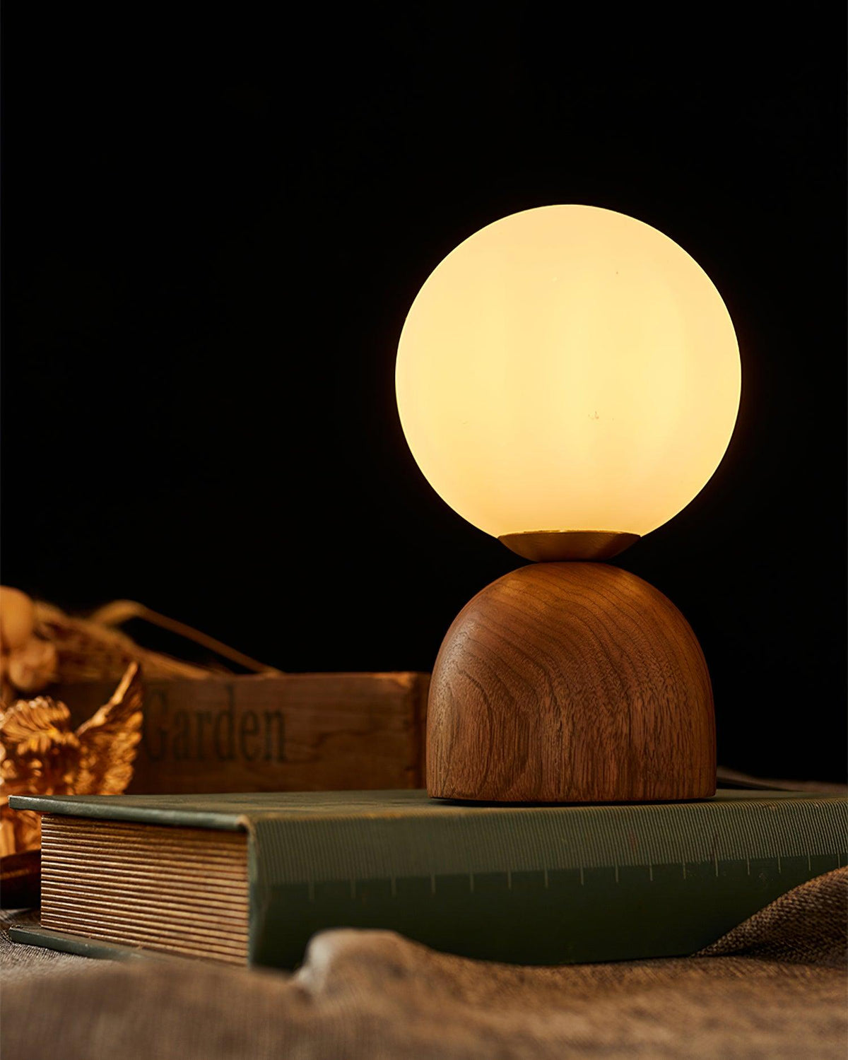 Wood Knuckle Table Lamp — product view 13