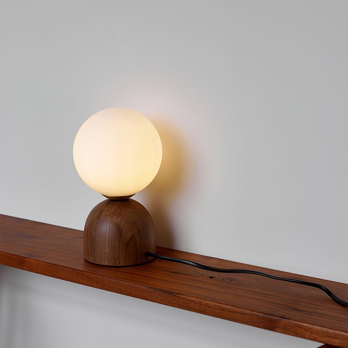 Wood Knuckle Table Lamp — product view 3