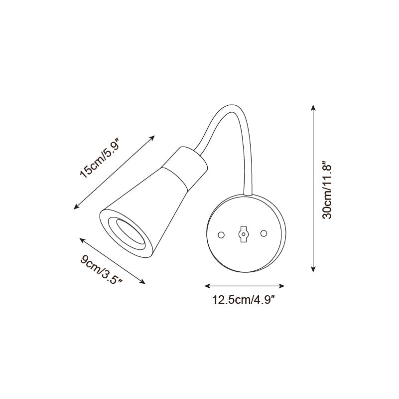 Woodcrest Wood Wall Lamp — product view 5