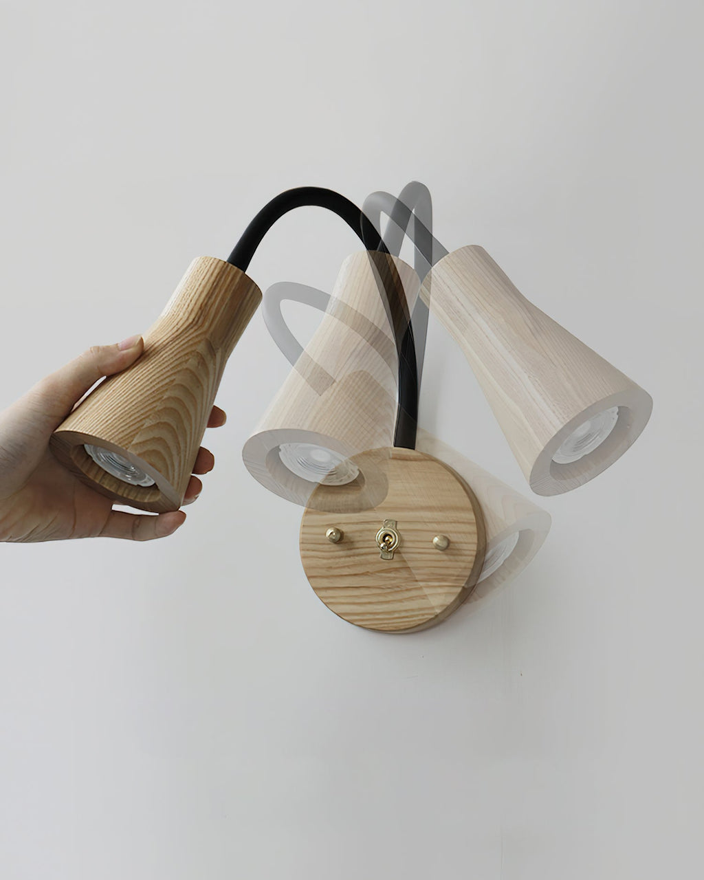 Woodcrest Wood Wall Lamp — product view 7