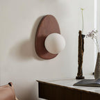 Yoji Plug In Glass Wall Lamp — product view 3