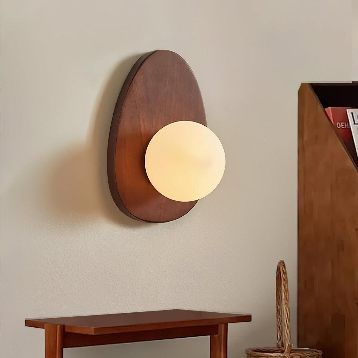 Yoji Plug In Glass Wall Lamp — product view 4