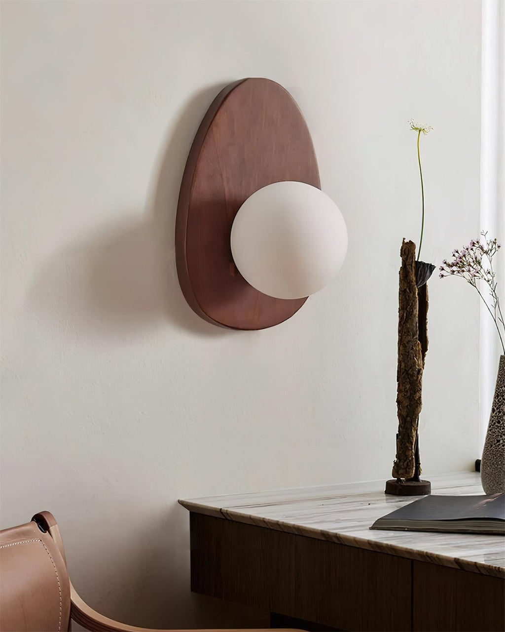 Yoji Plug In Glass Wall Lamp — product view 16