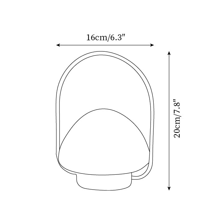 Zoe Portable Table Lamp (built-in battery) — product view 5