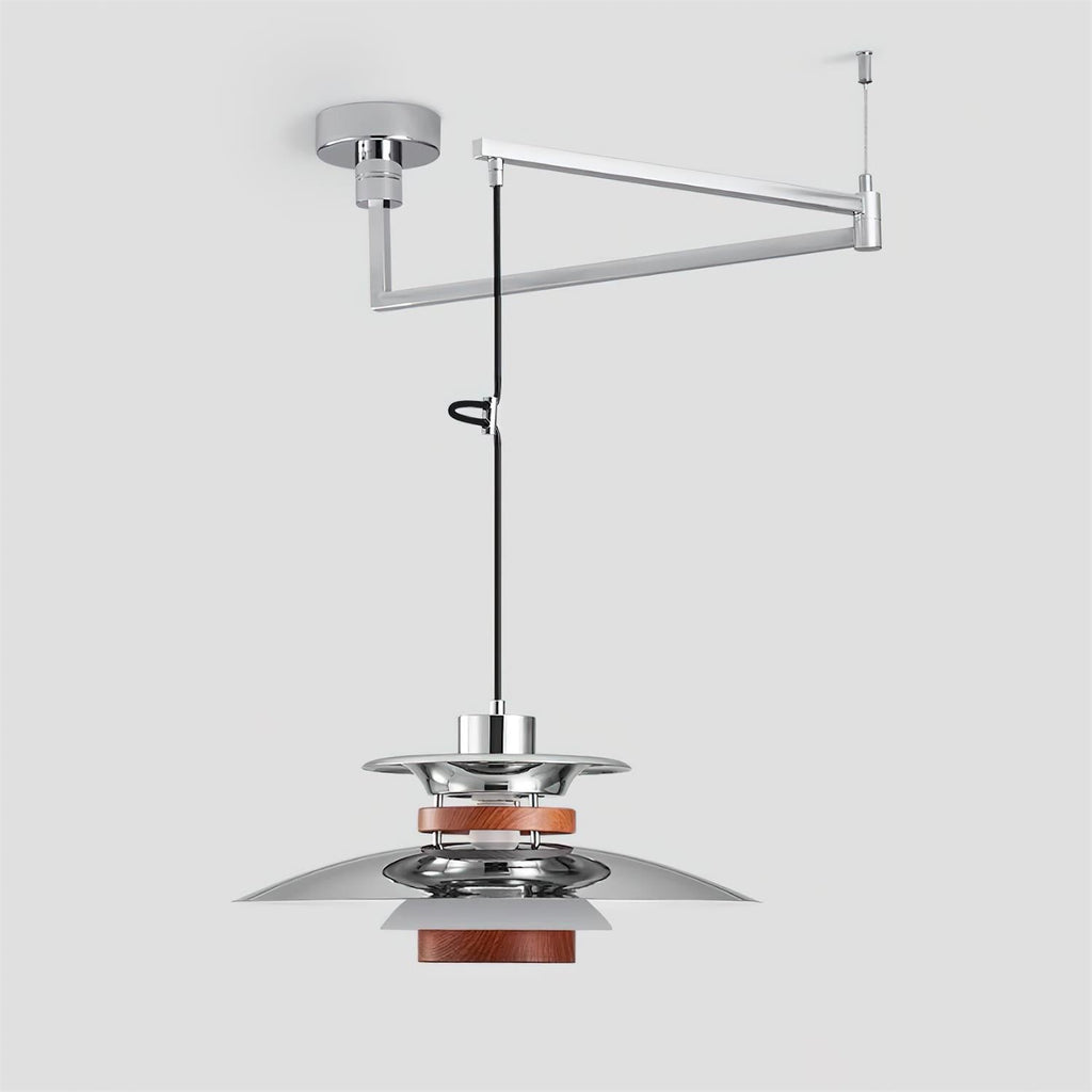 Zyric Swing Arm Metal Pendant Lamp — product view 9