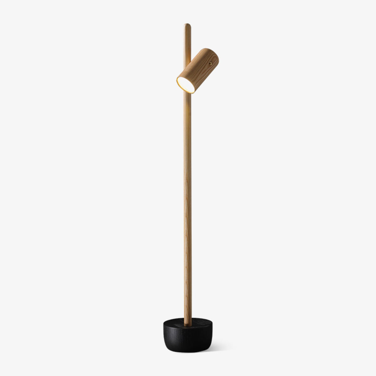 Adjustable Spotlight Wood LED Floor Lamp - product view 1