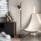 Adjustable Spotlight Wood LED Floor Lamp - product view 2