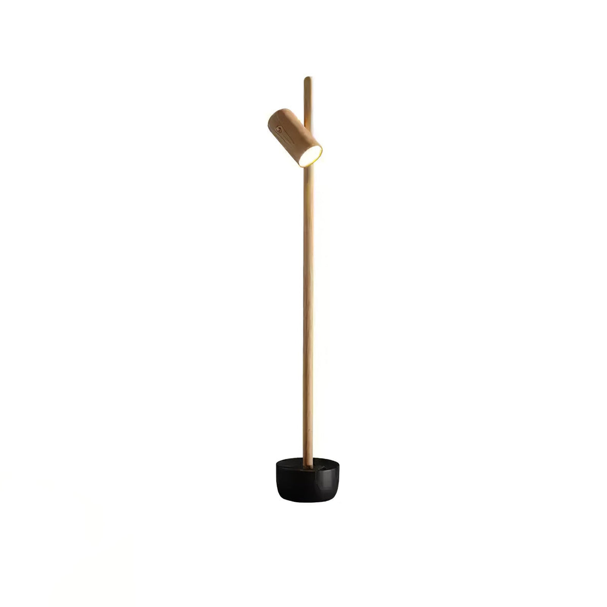 Adjustable Spotlight Wood LED Floor Lamp - product view 9