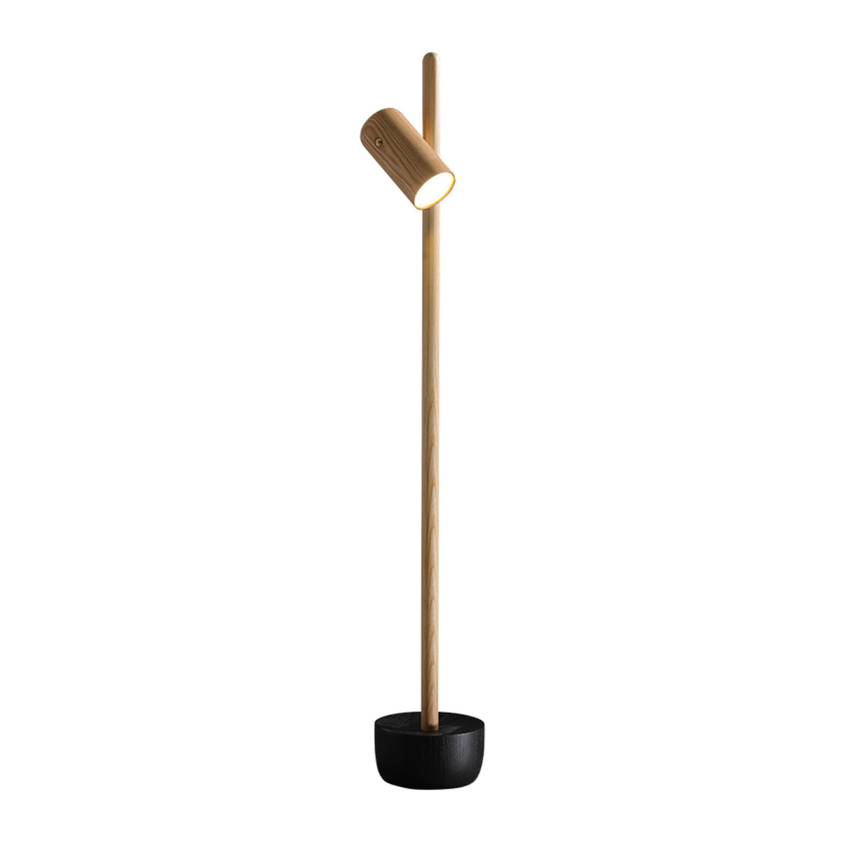 Adjustable Spotlight Wood LED Floor Lamp - product view 12