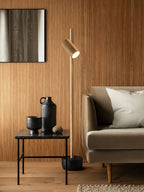 Adjustable Spotlight Wood LED Floor Lamp - product view 17