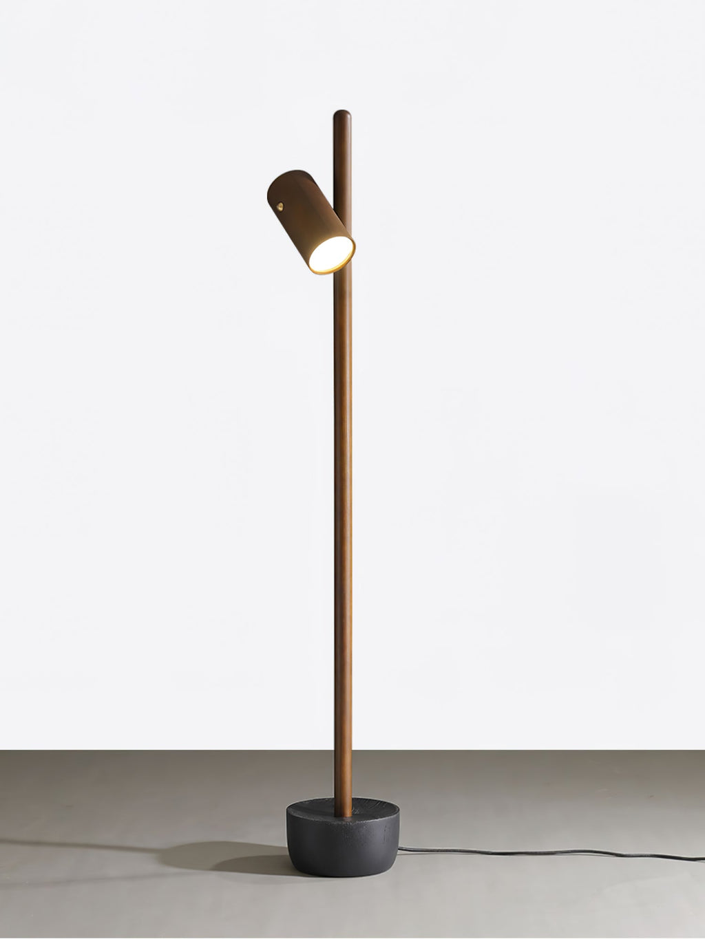 Adjustable Spotlight Wood LED Floor Lamp - product view 19