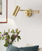 Adjustable Swing Arm LED Wall Sconce – wall sconce view 18