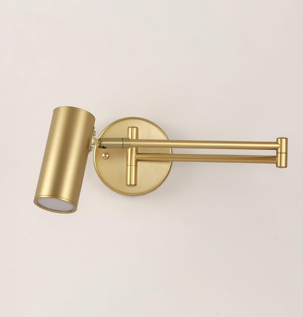 Adjustable Swing Arm LED Wall Sconce – wall sconce view 25