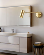 Adjustable Swing Arm LED Wall Sconce – wall sconce view 26