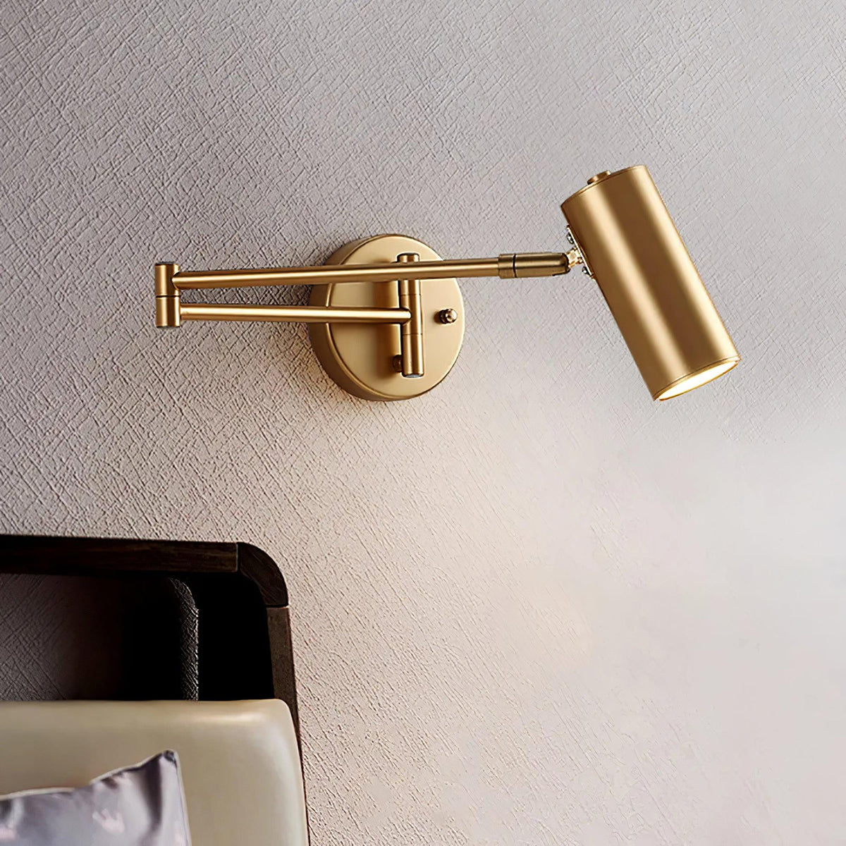 Adjustable Swing Arm LED Wall Sconce – wall sconce view 41