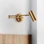 Adjustable Swing Arm LED Wall Sconce – wall sconce view 52