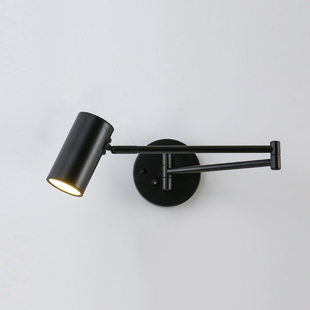 Adjustable Swing Arm LED Wall Sconce – wall sconce view 54