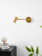 Adjustable Swing Arm LED Wall Sconce – wall sconce view 77