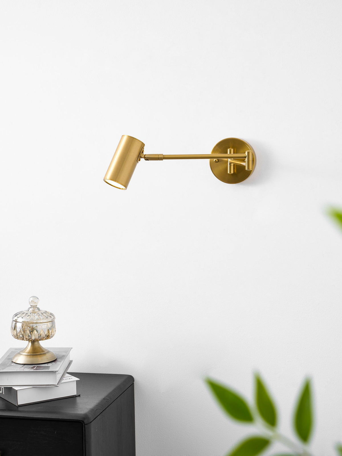 Adjustable Swing Arm LED Wall Sconce – wall sconce view 77
