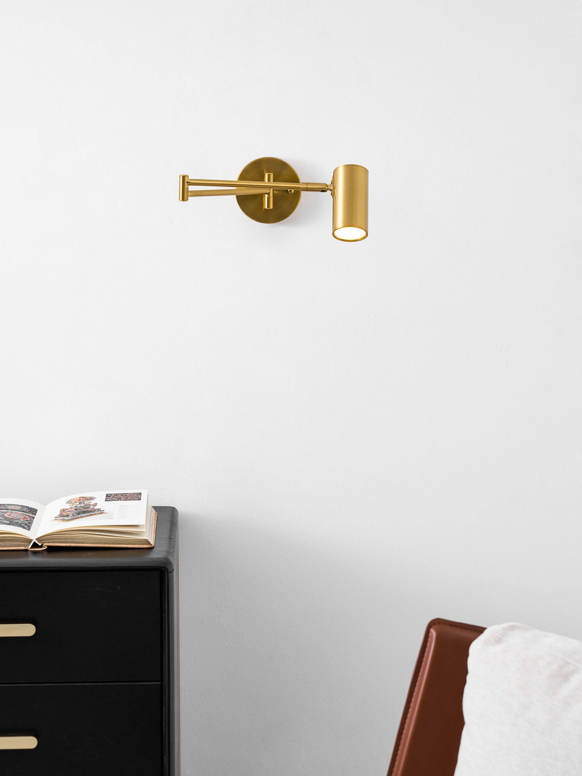 Adjustable Swing Arm LED Wall Sconce – wall sconce view 80
